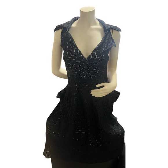 Steve Madden Collar Halter Dress - Picture 1 of 5